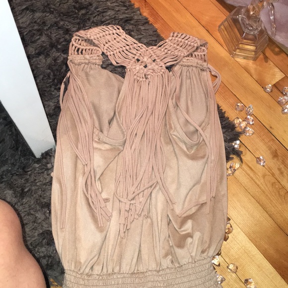 POETRY pocahenta style dress with fringe worth 250 - Picture 4 of 4